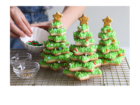 Christmas Tree Cookies